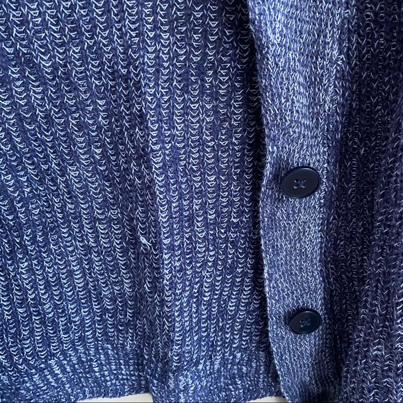 Cozy purple knit sweater blazer - Picture 3 of 8